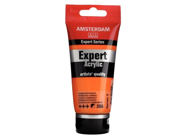 Amsterdam Expert Series Acrylic Tube Permanent Orange 266
