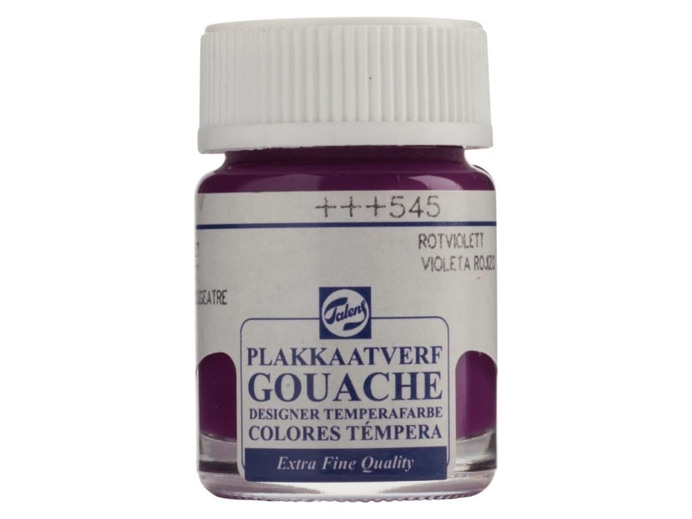 Talens Gouache Extra Fine Quality Bottle 16 ml Red Violet 545
