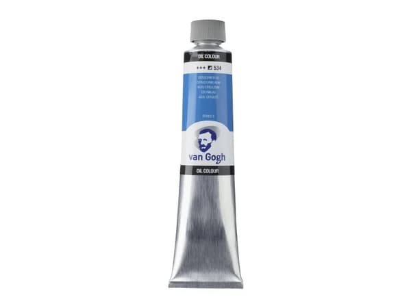 Van Gogh Oil Colour Tube Cerulean Blue 534