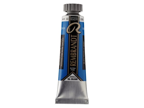 Rembrandt Oil Colour Tube Phthalo Blue Greenish 576