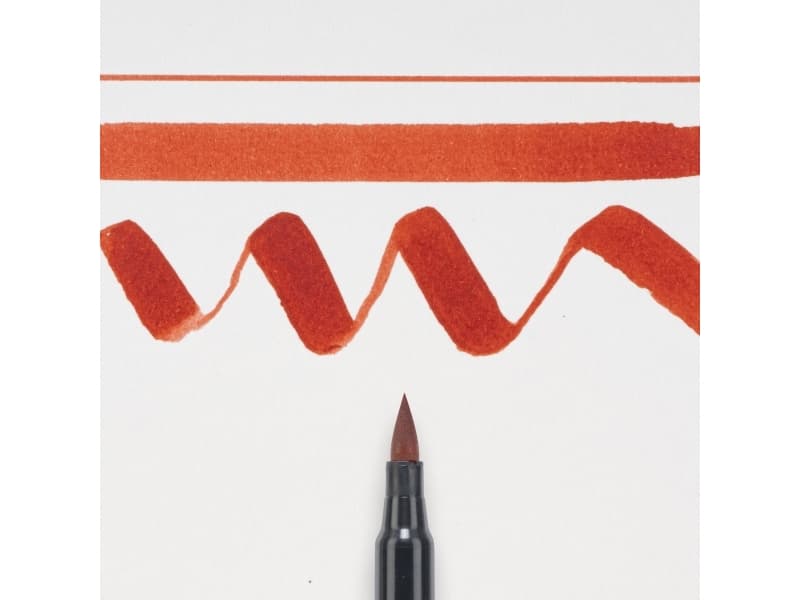 Sakura Koi Coloring Brush Pen Red