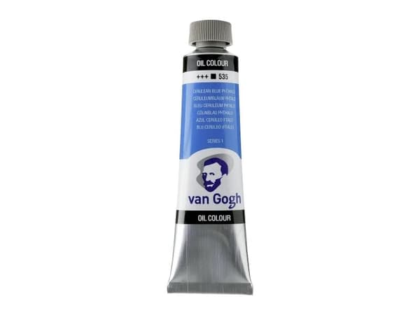 Van Gogh Oil Colour Tube Cerulean Blue (Phthalo) 535