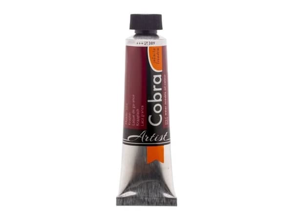 Cobra Artist Water-Mixable Oil Colour Tube Madder Lake 389