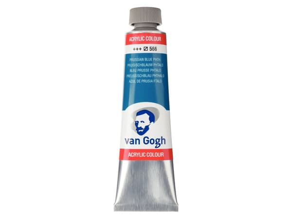Van Gogh Acrylic Colour Tube Prussian Blue (Phthalo) 566