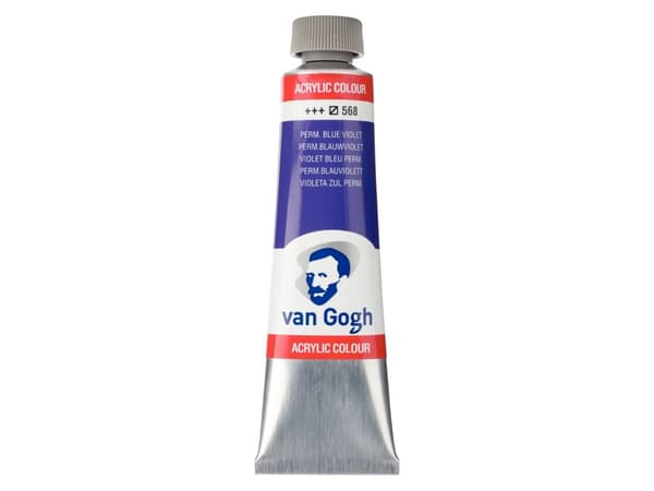 Van Gogh Acrylic Colour Tube Permanent Blue Violet 568