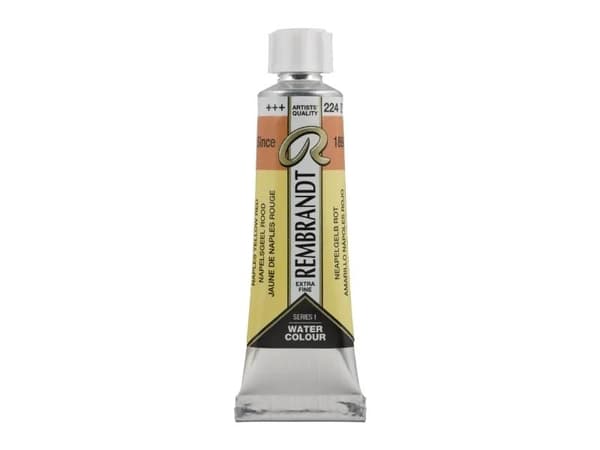 Rembrandt Watercolour Tube Naples Yellow Red 224