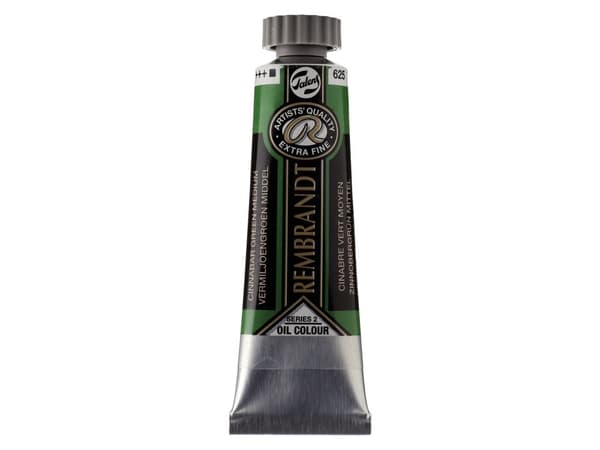 Rembrandt Oil Colour Tube Cinnabar Green Medium 625