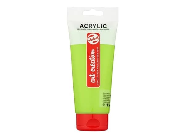 Talens Art Creation Acrylic Colour Tube Yellowish Green 617