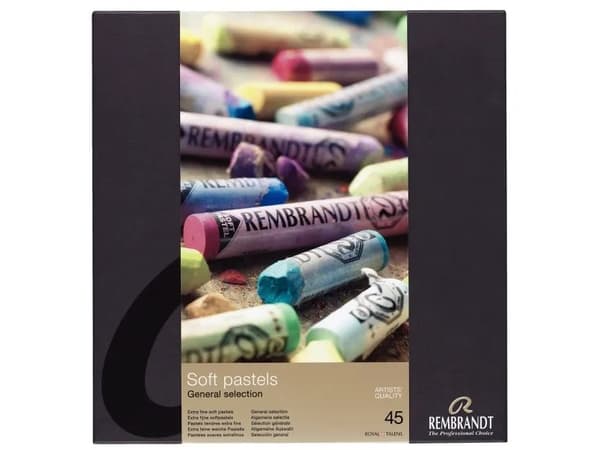Rembrandt Soft pastel set General Selection | 45 whole pastels