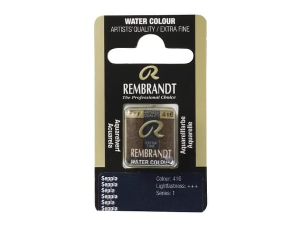 Rembrandt Watercolour Pan Sepia 416