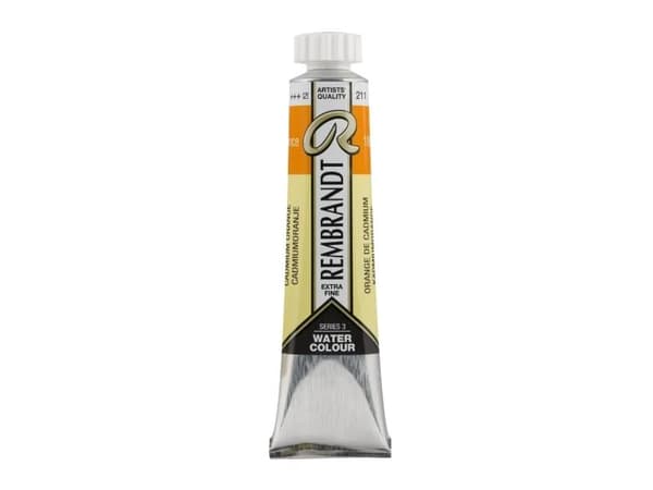 Rembrandt Watercolour Tube Cadmium Orange 211