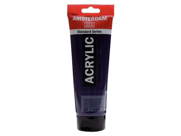 Amsterdam Standard Series Akrylrør 250 ml Permanent Blue Violet 568