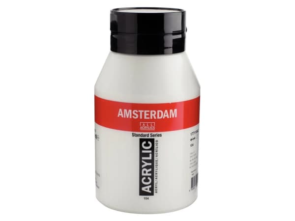 Amsterdam Standard Series Acrylic Jar Zinc White 104