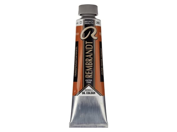 Rembrandt Oil Colour Tube Transparent Oxide Yellow 265