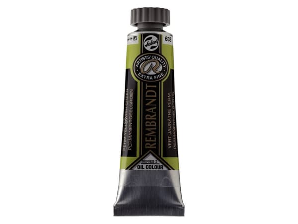 Rembrandt Oil Colour Tube Permanent Yellowish Green 633