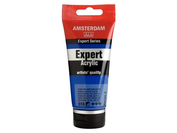 Amsterdamin Expert-sarjan akryyliputki 75 ml Koboltinsininen Syvä (Ultramariini) 518