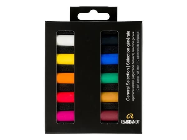 Rembrandt Soft pastel set General Selection | 10 half pastels
