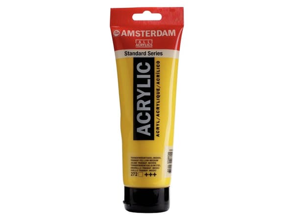 Amsterdam Standard Series Acrylic Tube Transparent Yellow Medium 272