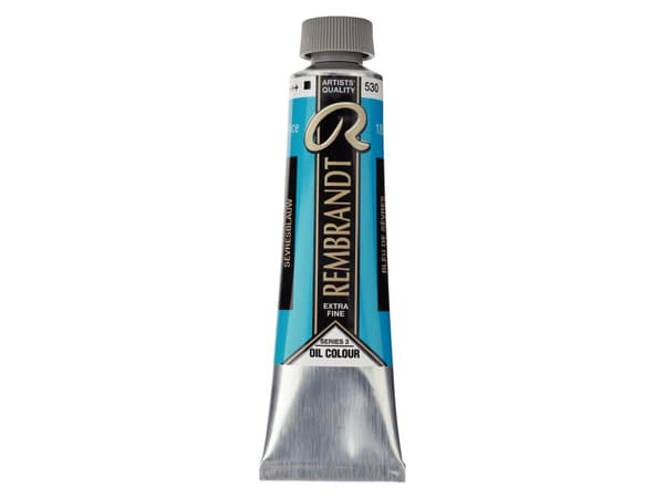 Rembrandt Oil Colour Tube Sèvres Blue 530