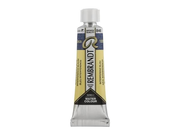 Rembrandt Watercolour Tube Interference Blue 846
