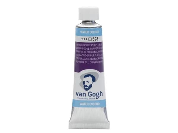Van Gogh Watercolour Tube Quinacridone Purple Bluish 593