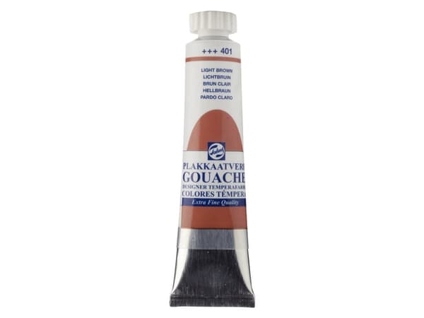 Talens Gouache Extra Fine Quality Tube Light Brown 401