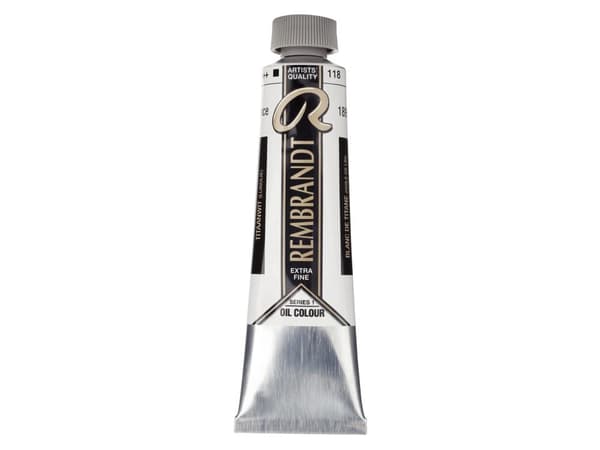 Rembrandt Oil Colour Tube Titanium White (Linseed Oil) 118