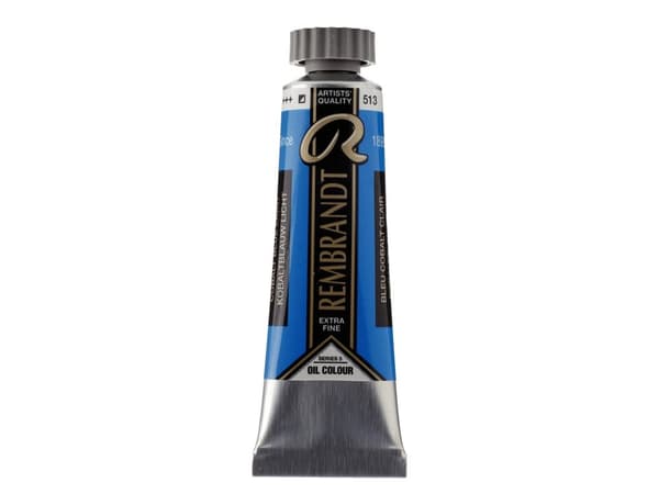 Rembrandt Oil Colour Tube Cobalt Blue Light 513