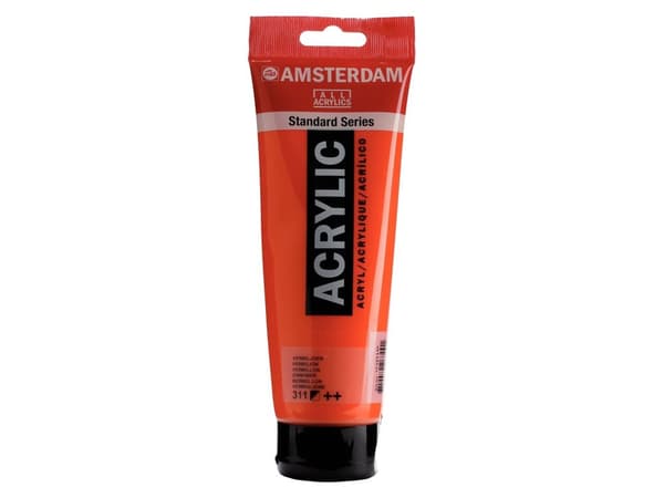 Amsterdam Standard Series Acrylic Tube Vermilion 311