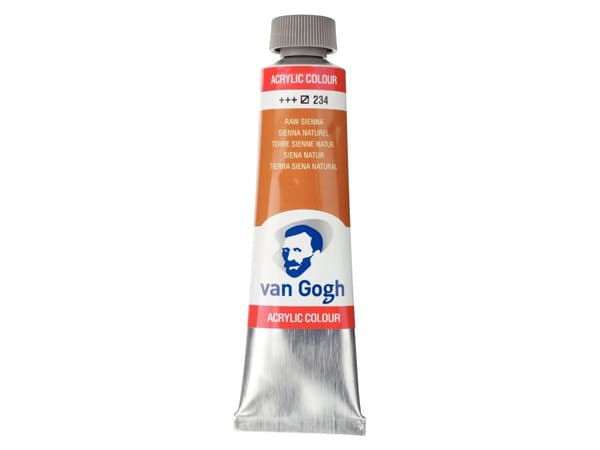 Van Gogh Acrylic Colour Tube Raw Sienna 234