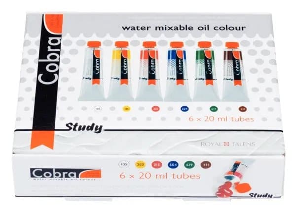 Cobra Study oil colour set | 6 x