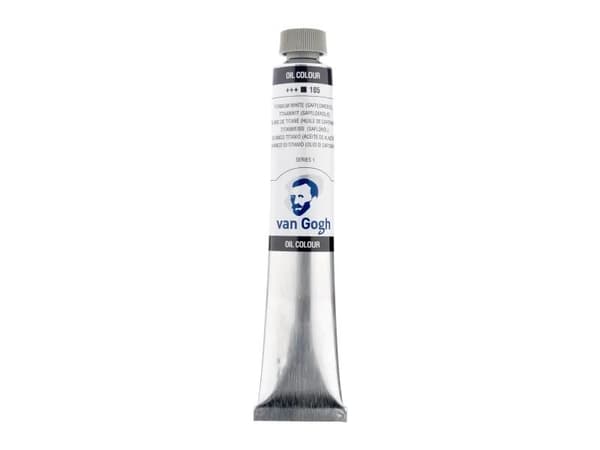 Van Gogh Oil Colour Tube Titanium White (Safflower Oil) 105