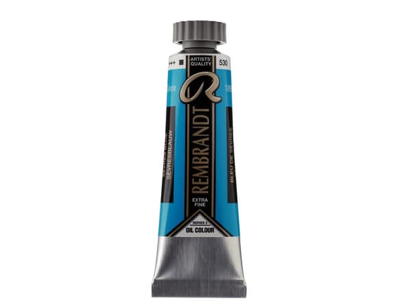 Rembrandt Oil Colour Tube Sèvres Blue 530