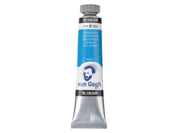 Van Gogh Oil Colour Tube Cerulean Blue 534