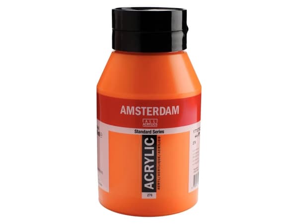 Amsterdam Standard Series Acrylic Jar Azo Orange 276