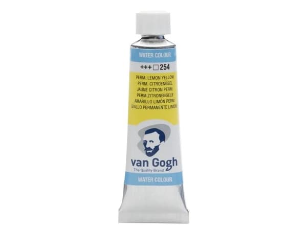 Van Gogh Watercolour Tube Permanent Lemon Yellow (Primary) 254