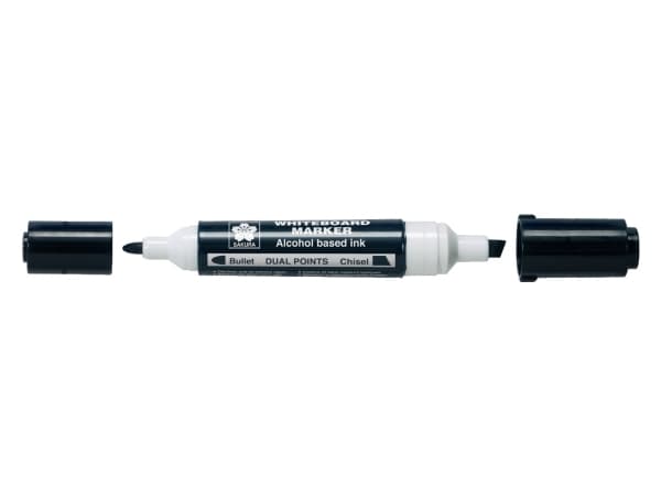 Sakura Whiteboard marker dual points Black