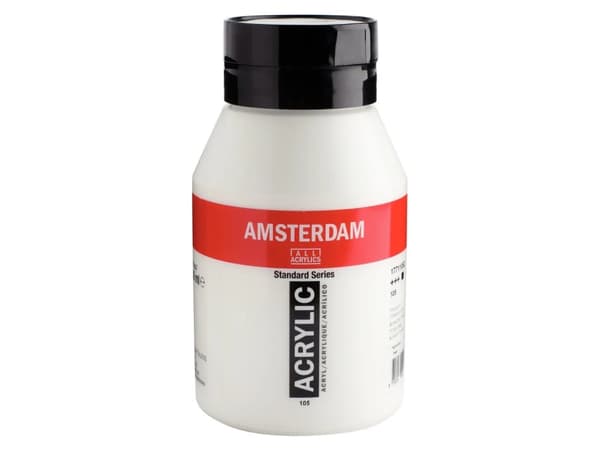 Amsterdam Standard Series Acrylic Jar Titanium White 105