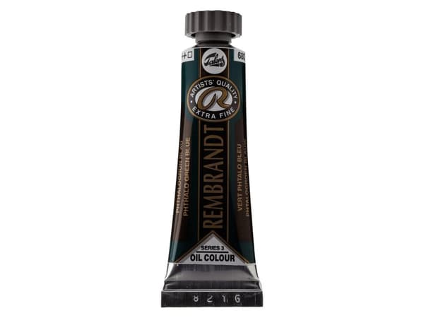 Rembrandt Oil Colour Tube Phthalo Green Blue 680