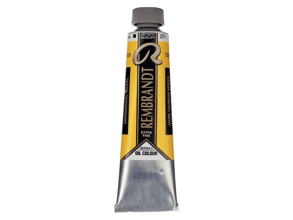 Artequipment TALENS REMBRANDT 40ML 271 - CADMIUM YELLOW MEDIUM - uniw oljemaling