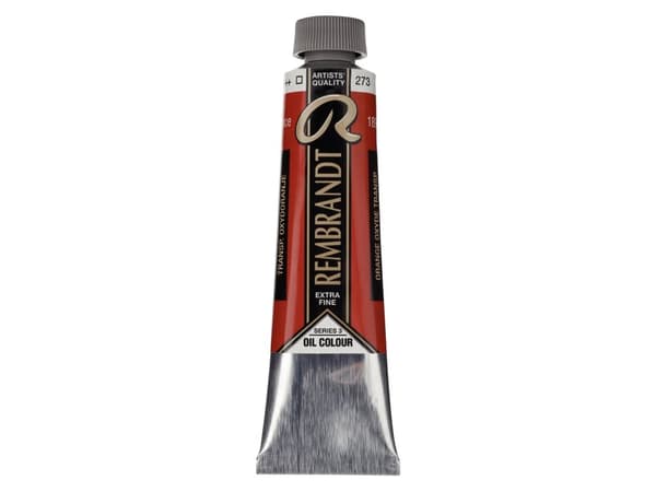 Rembrandt Oil Colour Tube Transparent Oxide Orange 273