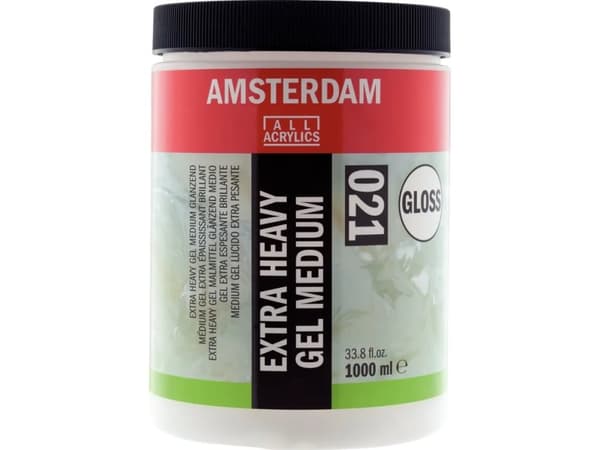 Amsterdam Extra heavy gel medium gloss 021 jar