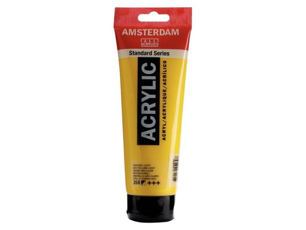 Amsterdam Standard Series Acrylic Tube Azo Yellow Light 268