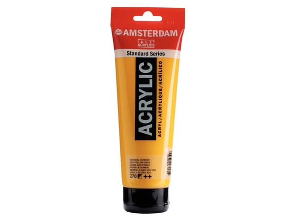Amsterdam Standard Series Akrylrør 250 ml Azo Yellow Deep 270