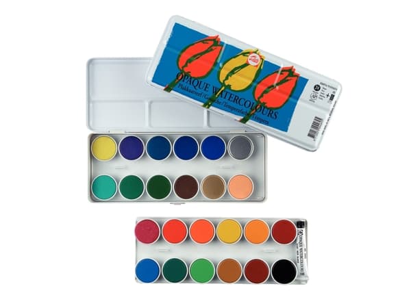 Talens Opaque watercolour set | 24 colours