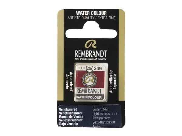 Rembrandt Watercolour Pan Venetian Red 349