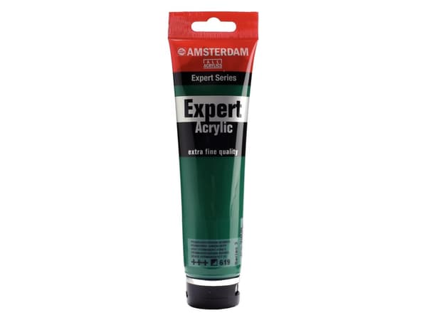 Amsterdam Expert Series Acrylic Tube Permanent Green Deep 619