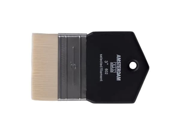 Amsterdam Paddle brush series 602 - 3 inch - synthetic hair