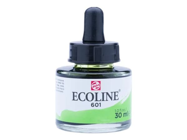 Ecoline Liquid Watercolour Bottle Light Green 601