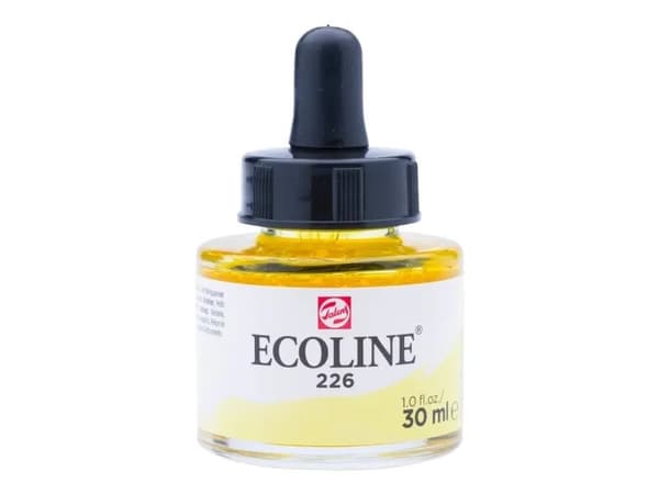 Ecoline Liquid Watercolour Bottle Pastel Yellow 226